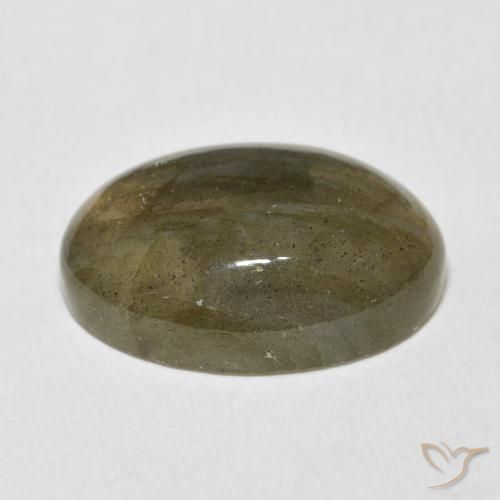 Labradorita Multicolorido Natural 11.84ct, oval, Translúcido