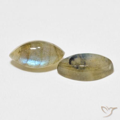 Pedras preciosas de Labradorita Multicolorido natural de 4.79 ct, Marquesa, Translúcido