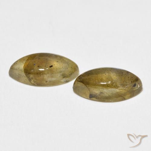 Pedras preciosas de Labradorita Multicolorido natural de 4.38 ct, Marquesa, Translúcido