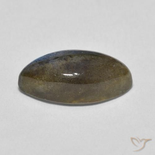 Labradorita Multicolorido Natural 4.98ct, Marquesa, Translúcido