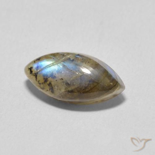 Labradorita Multicolorido Natural 2.46ct, Marquesa, Translúcido