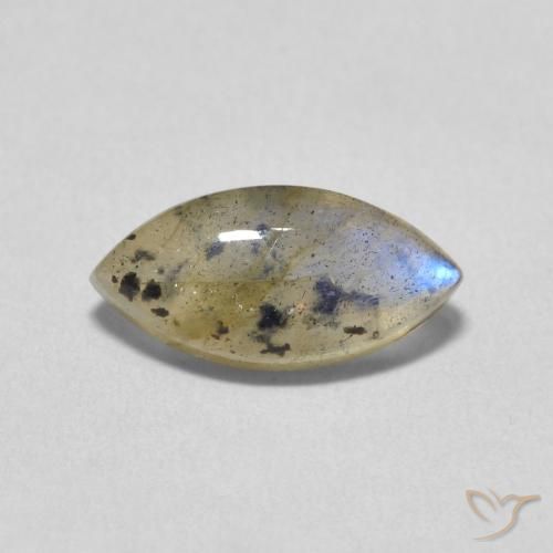 Labradorita Multicolorido Natural 2.31ct, Marquesa, Translúcido