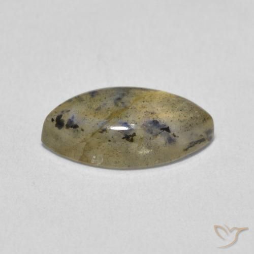 Labradorita Multicolorido Natural 2.31ct, Marquesa, Translúcido