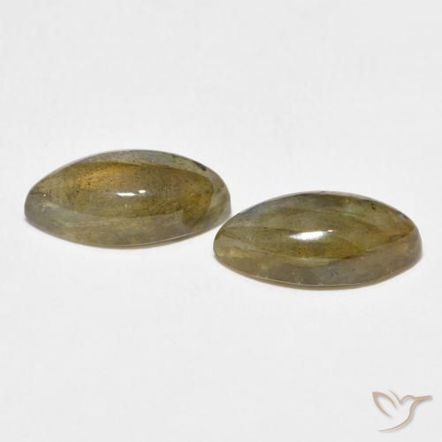 Pedras preciosas de Labradorita Multicolorido natural de 6.63 ct, Marquesa, Translúcido