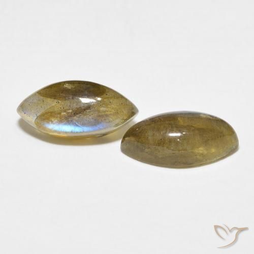 Pedras preciosas de Labradorita Multicolorido natural de 7.28 ct, Marquesa, Translúcido