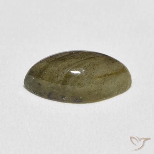 Labradorita Multicolorido Natural 3.69ct, Marquesa, Translúcido