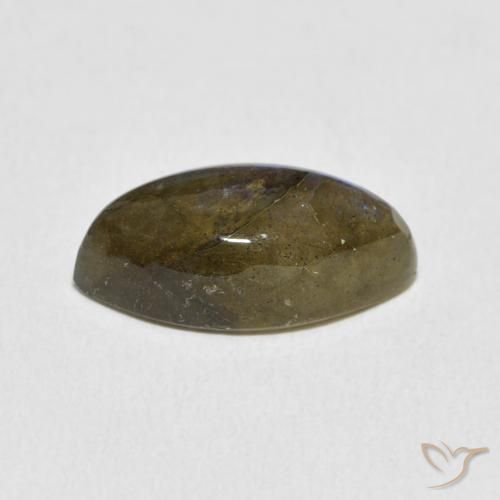 Labradorita Multicolorido Natural 5.25ct, Marquesa, Translúcido
