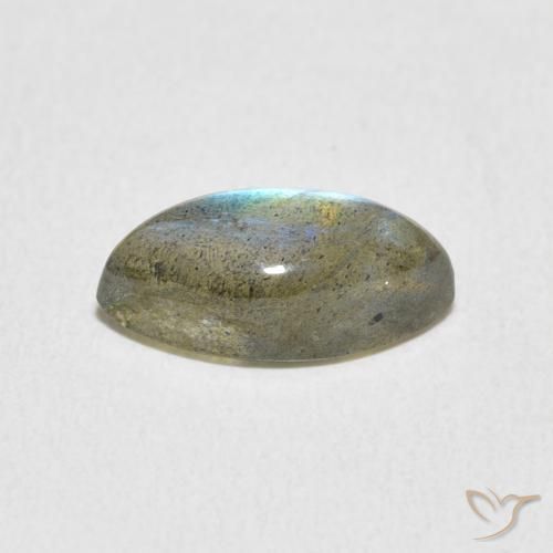 Labradorita Multicolorido Natural 2.45ct, Marquesa, Translúcido