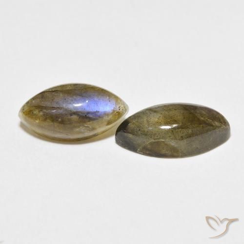 Pedras preciosas de Labradorita Multicolorido natural de 7.13 ct, Marquesa, Translúcido