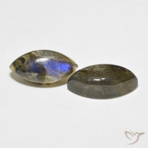 Pedras preciosas de Labradorita Multicolorido natural de 7.98 ct, Marquesa, Translúcido