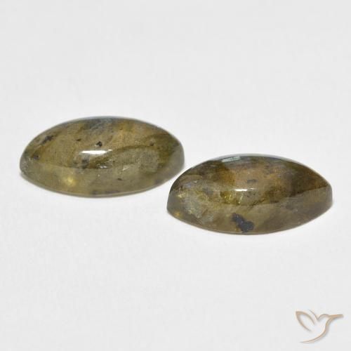 Pedras preciosas de Labradorita Multicolorido natural de 7.57 ct, Marquesa, Translúcido