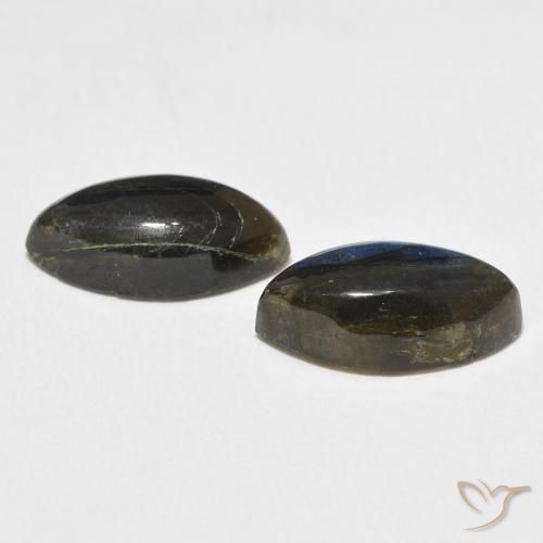 Pedras preciosas de Labradorita Multicolorido natural de 7.05 ct, Marquesa, Translúcido