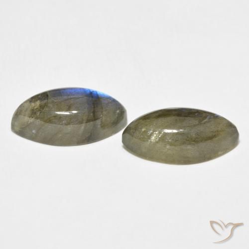 Pedras preciosas de Labradorita Multicolorido natural de 10.46 ct, Marquesa, Translúcido