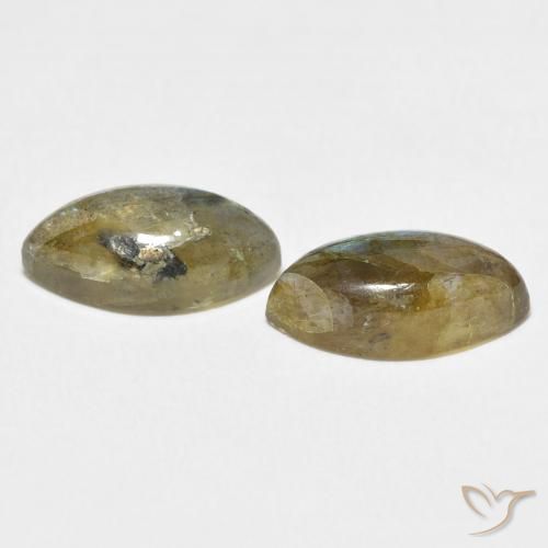Pedras preciosas de Labradorita Multicolorido natural de 7.70 ct, Marquesa, Translúcido