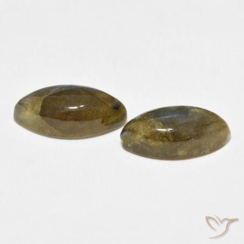 Pedras preciosas de Labradorita Multicolorido natural de 7.12 ct, Marquesa, Translúcido