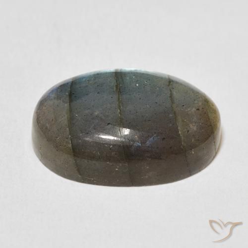 Labradorita Multicolorido Natural 13.81ct, oval, Translúcido
