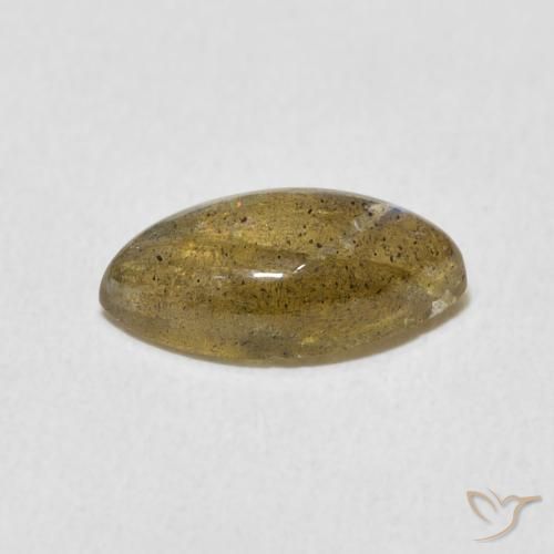 Labradorita Multicolorido Natural 2.23ct, Marquesa, Translúcido