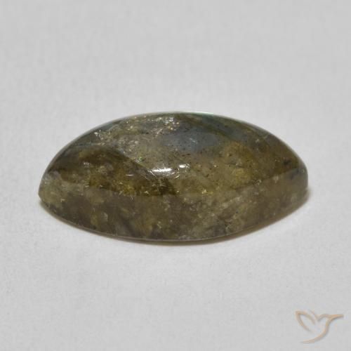 Labradorita Multicolorido Natural 5.31ct, Marquesa, Translúcido