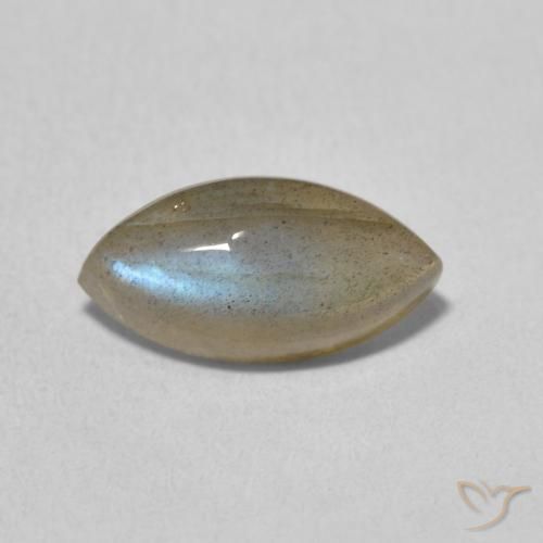 2.39ct Natural Multicolorido Labradorita, Marquesa, Translúcido