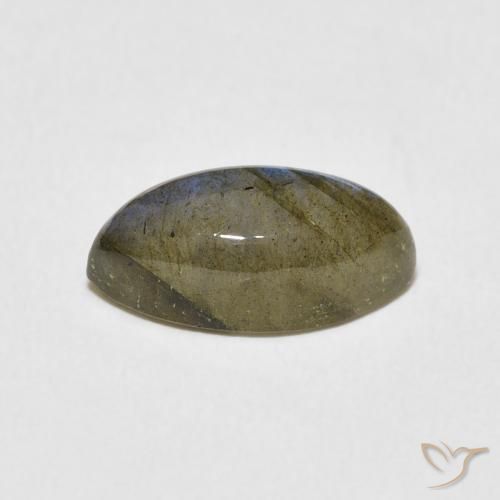 Labradorita Multicolorido Natural 3.96ct, Marquesa, Translúcido
