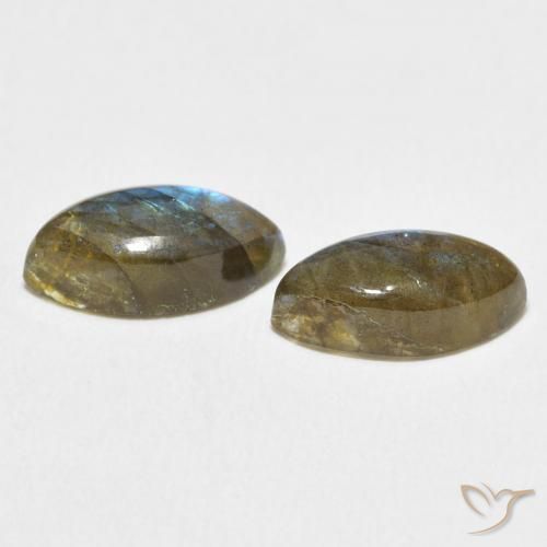 Pedras preciosas de Labradorita Multicolorido natural de 4.86 ct, Marquesa, Translúcido