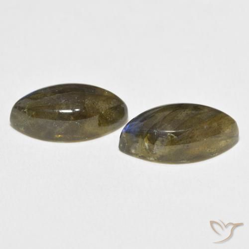 Pedras preciosas de Labradorita Multicolorido natural de 10.73 ct, Marquesa, Translúcido