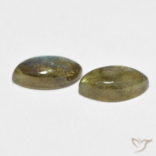 Pedras preciosas de Labradorita Multicolorido natural de 4.61 ct, Marquesa, Translúcido