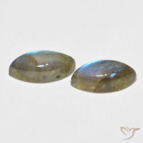 Pedras preciosas de Labradorita Multicolorido natural de 4.75 ct, Marquesa, Translúcido