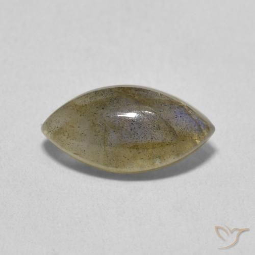 Labradorita Multicolorido Natural 2.30ct, Marquesa, Translúcido