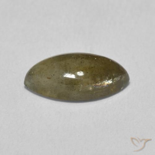 Labradorita Multicolorido Natural 2.30ct, Marquesa, Translúcido