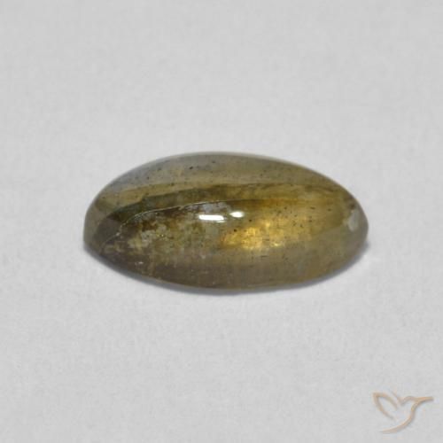 Labradorita Multicolorido Natural 1.43ct, Marquesa, Translúcido