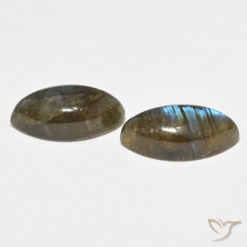 Pedras preciosas de Labradorita Multicolorido natural de 9.99 ct, Marquesa, Translúcido