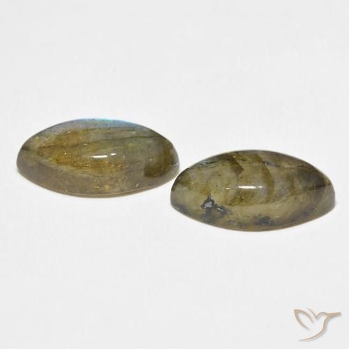 Pedras preciosas de Labradorita Multicolorido natural de 10.36 ct, Marquesa, Translúcido