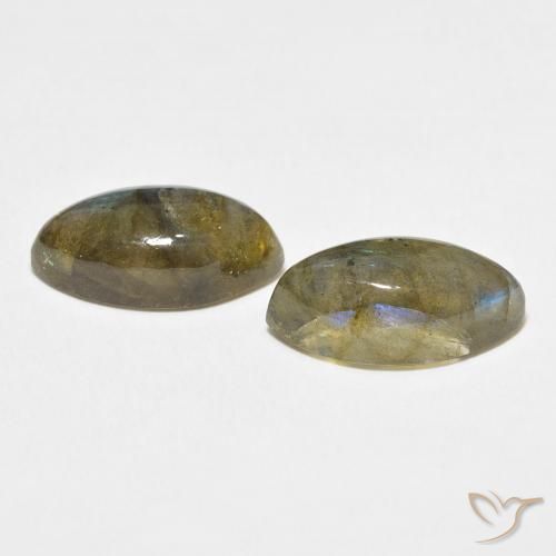 Pedras preciosas de Labradorita Multicolorido natural de 10.96 ct, Marquesa, Translúcido