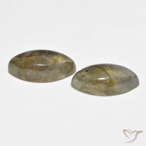 Pedras preciosas de Labradorita Multicolorido natural de 10.02 ct, Marquesa, Translúcido
