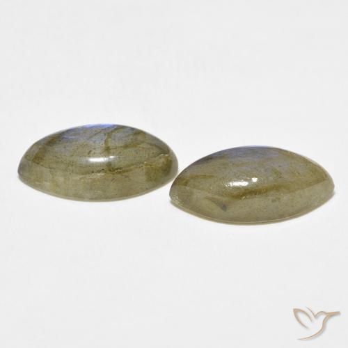 Pedras preciosas de Labradorita Multicolorido natural de 9.66 ct, Marquesa, Translúcido