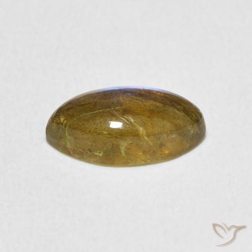 Labradorita Multicolorido Natural 1.44ct, Marquesa, Translúcido