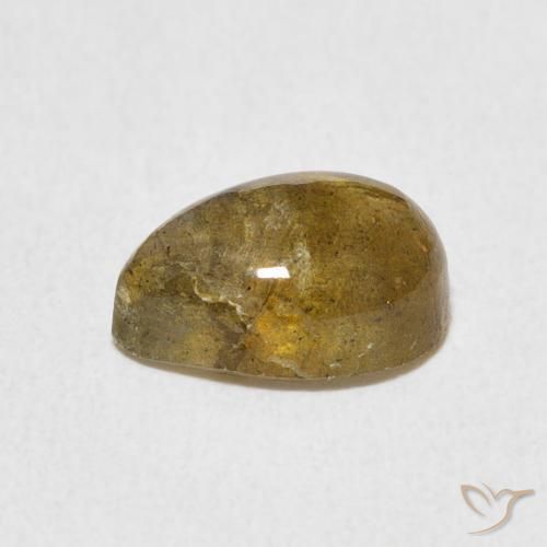 Labradorita Multicolorido Natural 2.36ct, Formato de pêra, Translúcido