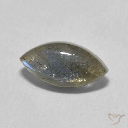 Labradorita Multicolorido Natural 2.51ct, Marquesa, Translúcido