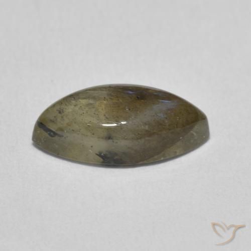 Labradorita Multicolorido Natural 3.35ct, Marquesa, Translúcido