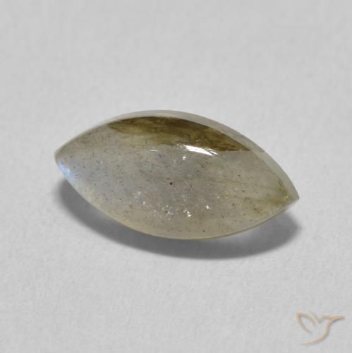 Labradorita Multicolorido Natural 2.43ct, Marquesa, Translúcido