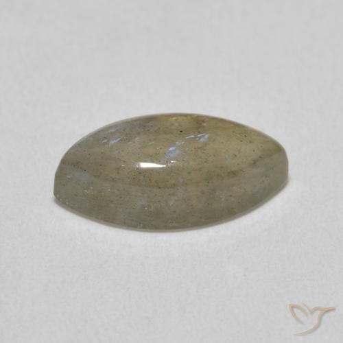 Labradorita Multicolorido Natural 2.43ct, Marquesa, Translúcido