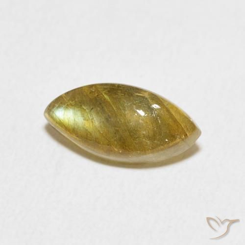 Labradorita Multicolorido Natural 1.91ct, Marquesa, Translúcido