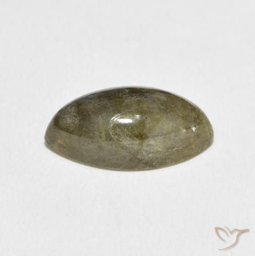 Labradorita Multicolorido Natural 5.28ct, Marquesa, Translúcido