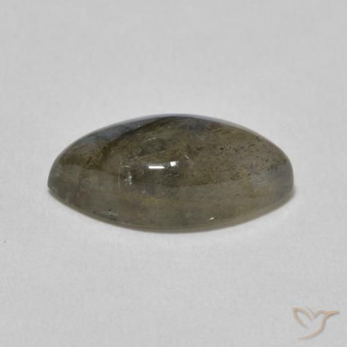 Labradorita Multicolorido Natural 3.58ct, Marquesa, Translúcido
