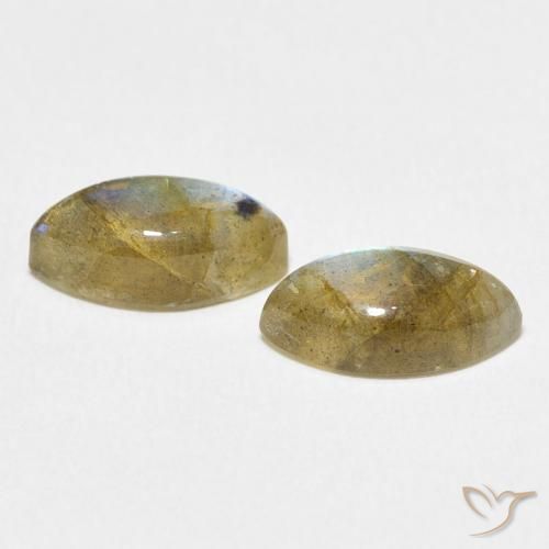 Pedras preciosas de Labradorita Multicolorido natural de 2.91 ct, Marquesa, Translúcido