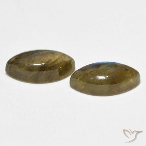 Pedras preciosas de Labradorita Multicolorido natural de 4.70 ct, Marquesa, Translúcido