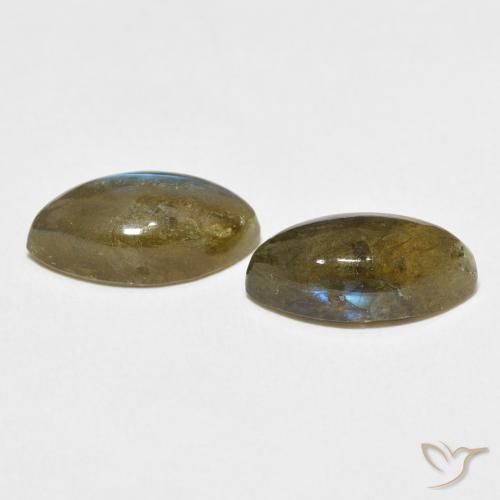 Pedras preciosas de Labradorita Multicolorido natural de 7.44 ct, Marquesa, Translúcido