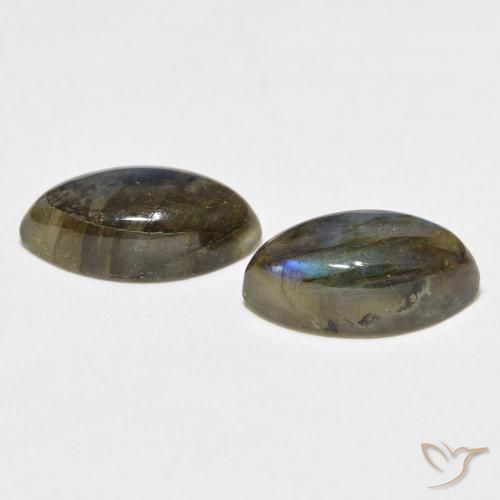 Pedras preciosas de Labradorita Multicolorido natural de 7.98 ct, Marquesa, Translúcido