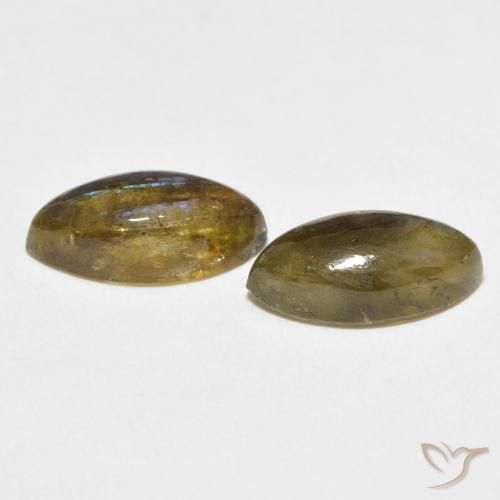 Pedras preciosas de Labradorita Multicolorido natural de 6.65 ct, Marquesa, Translúcido